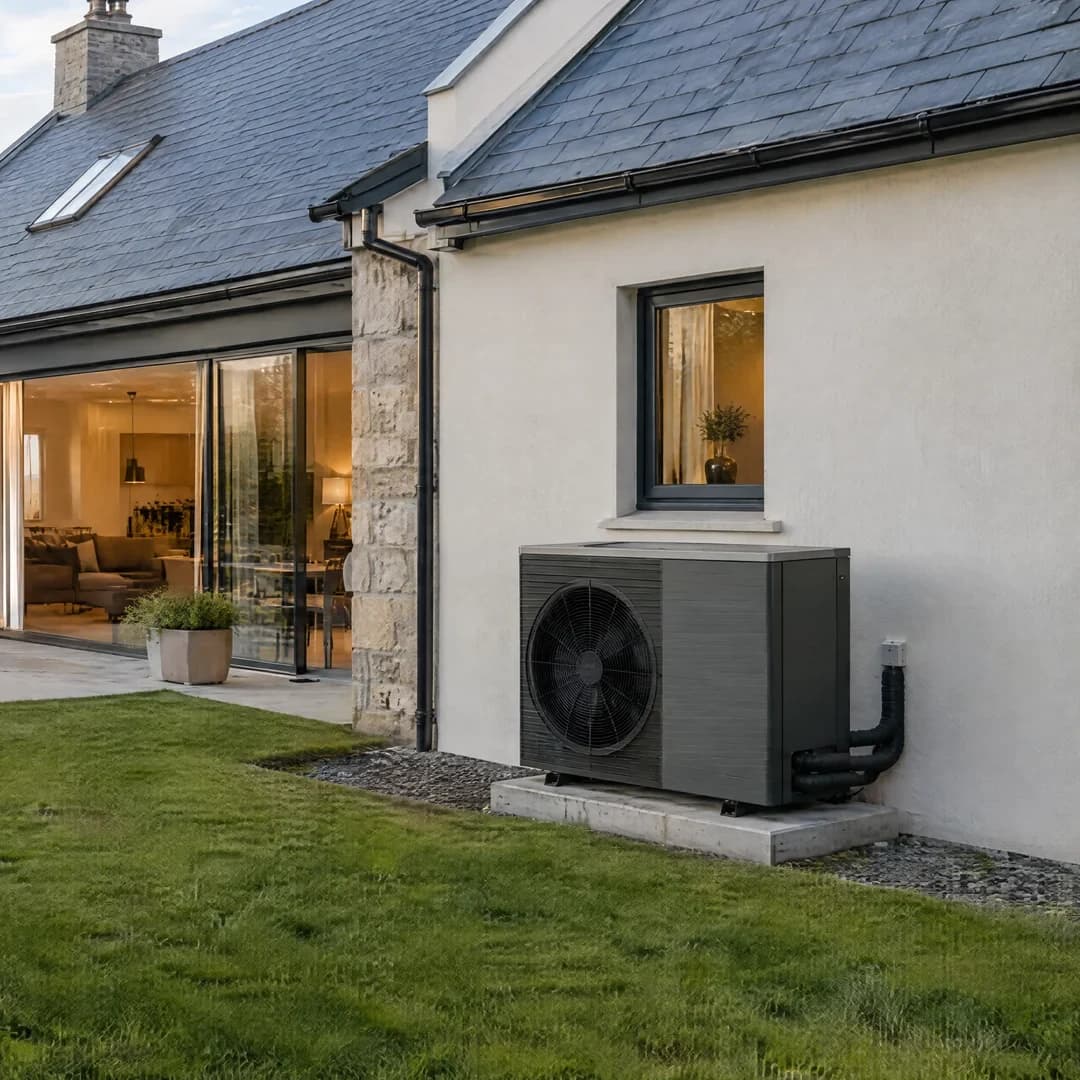 Heat-pump questions answered — architectural design concept