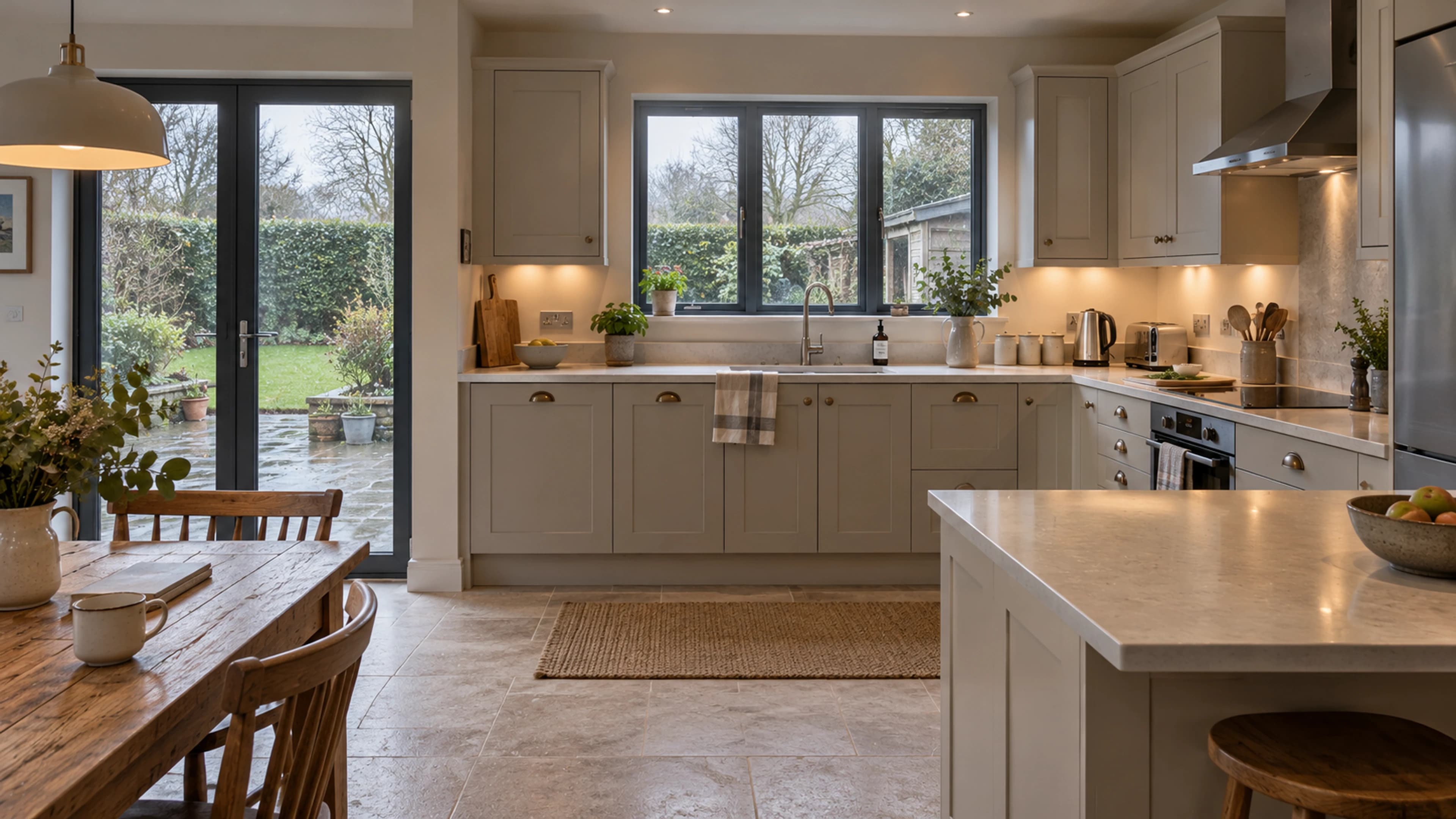 A whole-home renovation concept: Character, connected. — illustrative architectural concept